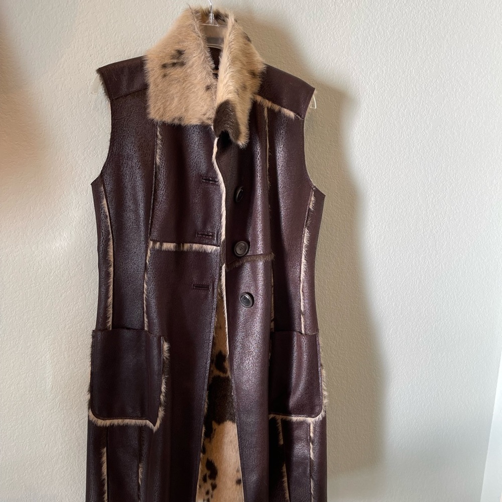 Greenstone animal print Vest